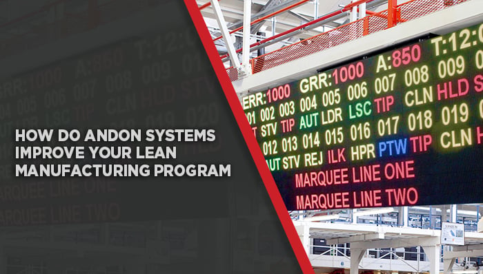 blog-featured image-How do Andon Systems Improve your Lean Manufacturing Program-700x398